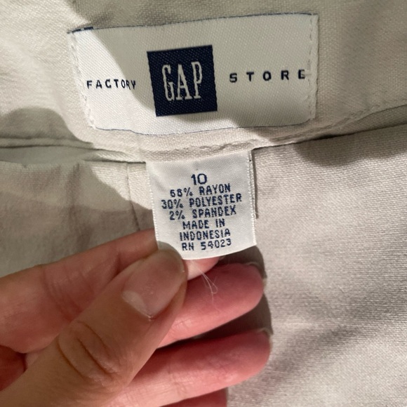 GAP Cream Women's Pants - Picture 3 of 5